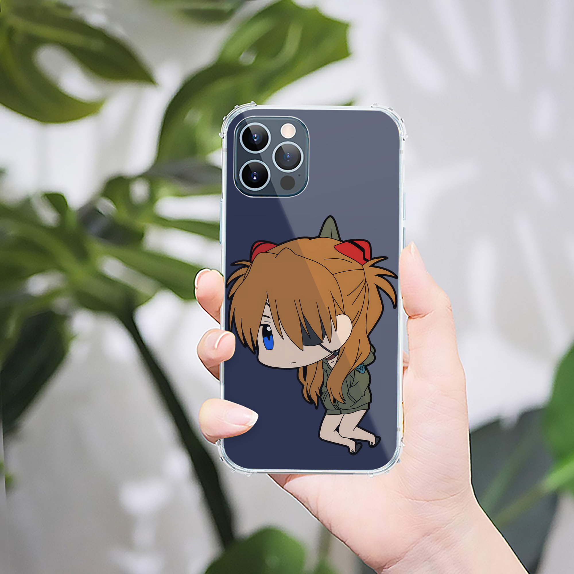 （画像用） EVA 新世紀エヴァンゲリオン 【iPhone 12シリーズ対応】透明スマホケース（クリアソフトケース）